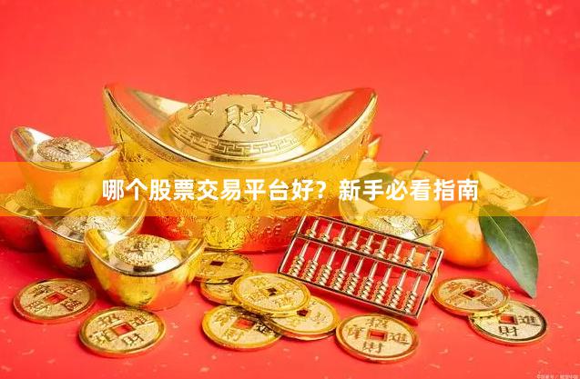 哪个股票交易平台好？新手必看指南